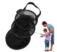 Folding Basket Net - Nylon Alloy 20cm x 1m | Floating Fish Cage with Folding Design, Portable Lobster Stand in Stream with Baitcasting | Attr