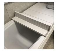 Folding Bathtub Cover - 1cm Thick Dust-Proof Insulation Board Spa Bath Lid Milk Bath Tray 8 Supports Up to 10kg (140cm x 75cm)