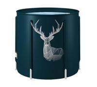 Folding Bathtub - Outdoor Cold Soaking Bathtub, Portable Folding Ice Bath | Foldable Ice Soaking Bathtub, Waterproof Oxford Fabric Spa Barrel, Compact Bathtub, Ba