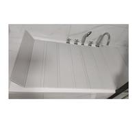 Folding Bathtub Tray PVC Cover Bath Lid Scalable Water Proof Dust Board Shutter Insulation 1.2cm Thickness Customizable(70x180x1.2cm)