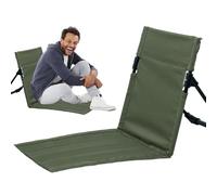 Folding Beach Chair - Camping Chair Camping Cushion with Back Support | Folding Beach Chairs for Outdoor Area for Beach Hiking Camping