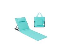 Folding Beach Sunlounger, Lake Blue / 1