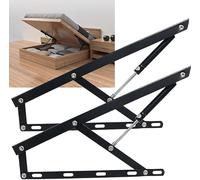 Folding Bed Lifting Mechanism Gas Strut Lift Support Bed Box Hinges Lift Pneumatic Support Sofa Bed Storage Lift Hinge Spring Mechanism for hinged recliners and beds with Bed Boxes