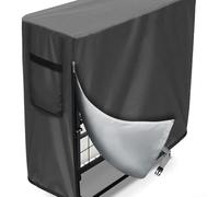 Folding Bed Storage Cover, Portable Storage Cover with Zipper for (35 X 15 X 44.8inch) Folding Bed, 420D Water and Dust Resistant, for Indoor Outdoor