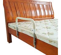Folding Bed Support Assist Rails for Elderly Seniors, Bed Grab Handle Bedside Standing Assist Grab Bar - Assistance for Getting in and Out of Bed at Home for Handicap, Kids(White)