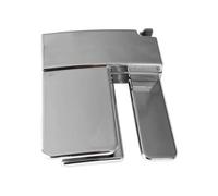 Folding Belt Buckle - Studless Waist Clip, Adjustable Trouser Extender, Button Pin | Invisible Garment Accessory, Trouser Tightening Tool for Suits, Pants, Skirts, Silver, Se référer au descriptif