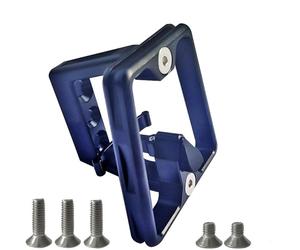 Folding Bicycle Front Carrier Block Bracket Aluminum Alloy Front Shelf Mount Carrier Bicycle Frame Adapter Aluminum Alloy Front Shelf Mount Carrier