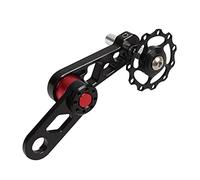 Folding Bicycle Guide Wheel, Bicycle Chain Bicycle Guide Wheel lp Oval Cycling CNC Single Speed Rear Derailleur Chain Tensioner with Sprocket M.T.B Bike, M.T.B Bike Chain Tensioner Replacement