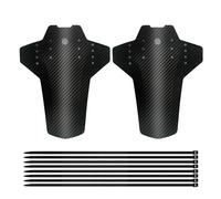 Folding Bicycle Mud Guard Set Thickening Extension Bicycle Front Rear Mudguard Adjustable Mountain Bike Mudguard