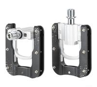 Folding Bicycle Pedals for Brompton Commute Travel | One-hand fold mechanism, CNC aluminum body, triple bearing system, rust resistant, easy storage
