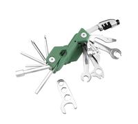 Folding Bicycle Repair Tool Multifunctional Cycling Driver Wrench Tool Cycling Mountain Bike Maintenance Tool