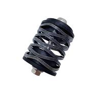 Folding bicycle suspension wave spring shock absorption for brompton Shock absorber titanium screw C line A line