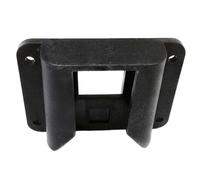 Folding Bicycles Front Carriers Adapter Front Bracket Bag Rack Mount Base Folding Bicycles Bag Bracket Adapter