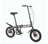 Folding Bike 16 Inch Mini Small Wheel Adult Student Portable Light Bike Men and Women Bicycle B,16 inches