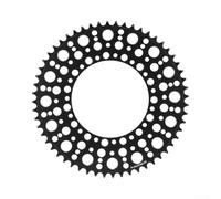 Folding Bike Chainring 52T-58T Black Alloy, For Mountain Road
