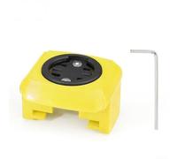Folding Bike Computer Mount for Dahon Folding Bikes 3D Printed ABS Lightweight Mount Compatible with and Other Bike Computers (Yellow)