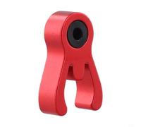 Folding Bike Head Tube Catcher Aluminium Alloy For Brompton And For 3sixty Models, Secure Locking Clip With M8 Screw, Red Silver Golden Options(Red)