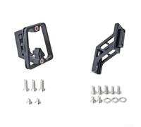 Folding Bike Headlight Mount, Aluminium Alloy Pig Nose | Extension Bracket for Brompton for dahon, Front Rack Adapter for Light and Bag, Cycling Accessory