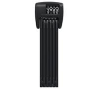 Abus Bordo Combo 6000C/90 Folding Lock Led+SH Bracket - Black