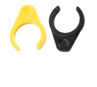Folding Bike Pedal Lock, Quick Release Safety Buckle for Brompton MKS Tiparts, Prevents Automatic Unlocking Black Yellow 2pcs