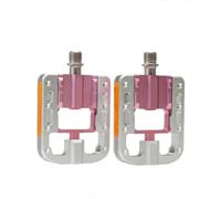 Folding Bike Pedals with Triple Bearing System, CNC | Neo and Most Quick-Fold Bicycles, Smooth Low-Resistance Riding, Black Silver Pink Orange Purple