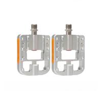 Folding Bike Pedals with Triple Bearing System, CNC | Neo and Most Quick-Fold Bicycles, Smooth Low-Resistance Riding, Black Silver Pink Orange Purple