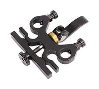 Folding Bike Quick Release Pedal Holder, Aluminum Alloy Portable Pedal Bracket with Anodized Finish, Lightweight Bike Folding Pedal Placement Buckle for Road and