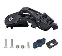 Folding Bike Rear Derailleur Compatible with For Brompton and For Cline 5 6 7 Speed Featuring Nylon Guide Wheel and Stainless Steel Mounting Screws (B)