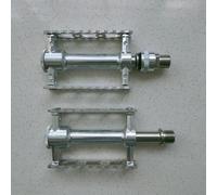 Folding bike Silver pedals 9/16 inch esy pedal compatible with brompton pedals Quick release left