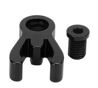 Folding Bike Stem Catcher Bicycle Front Tube Fixing Buckle for Brompton 3sixty(Black)