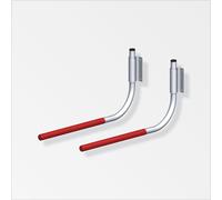 FOLDING BIKE STORAGE HANGER 550 X 270MM (PAIR) ALFER UNIVERSAL WALL HOLDER HOOK