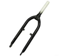 Folding Bike Suspension Fork Aluminum 20 Inch V Brake Front Fork for Folding Bike(black)(Black)