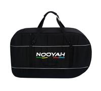 Folding Bike Travel Bag, Heavy Duty 840D Transport Bicycle Storage Bag with Strong Webbing for 26-29 in Mountain 700C Road Bike MTB, Portable Folding Cycling Bags Waterproof for Airplane Shipping