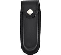 Folding Blade Pocket Knife Sheath Leather Knife Sheath Holder Leather Case with Snap Closure and Belt Loop Edc Pocket Pouch