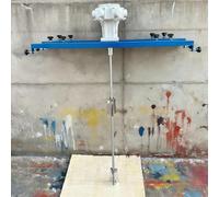 Folding Blade Tank Mixer, Air Agitator, Pneumatic Paint Mixer with Support Hanger, 1 Ton Paint Stirring Tool, Bracket Mixer for Efficient Mixing