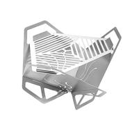 Folding Bonfire | Portable Flat Folding Heating Barbecue,Campfire for Camping | for Garden Camping For Family Friends Outdoor Grill Meetings