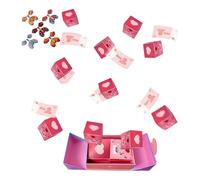 Folding Bounce Valentine Box | Proposal Supplies | Festive Cash Bounce Box - for Birthday Proposal Confession Wedding Partners Spouses Boyfriends Wives Husbands