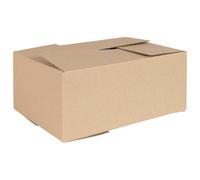 Folding Box with Storage 50 pcs Natural Cardboard Modern Organizer Home vidaXL