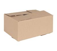 Folding Box with Storage 50 pcs Natural Cardboard Modern Organizer Home vidaXL