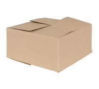 Folding Box with Storage 50 pcs Natural Cardboard Modern Organizer Home vidaXL