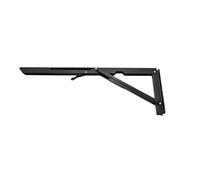 Folding Bracket, Folding Angle Bracket Pack of 2 Multicolor 8-20 Inches(Black 20 Inch)