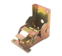 Folding Brackets 4pcs High Pressure Resistant Folding Hinges Smooth Operate for Tables Bed & Platform(Zinc)
