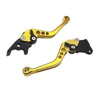 Folding Brake Clutch Levers Long Adjustable Brake Clutch Lever For TDM 900A 2006-2010 For MT-03 2005-2009(Yellow)