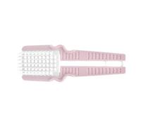 Folding Brush for Dry and Wet Hair - Knots Removal Grate, Integrated Scalp Massage Points, Portable Pocket Ready for Travel, dor