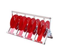 Folding Cable Spool Rack Dispenser, Stainless Steel Wire Distributor, Holds Multiple Reels for Easy Access and Organization
