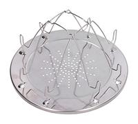 Folding Camp Stove Toaster, Stainless Steel Camping Toaster Stovetop Bread Toast Rack Holder for Home Outdoor Camping Picnic