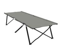 Folding Camping Bed 206 x 76 x 47 cm with Steel Frame, Easy to Carry Stable and Compact for Outdoor, Garden, Travel, Trekking, Festival, Fishing, Bivouac