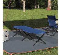 Folding Camping Bed Folding Blue 193 x 69 x 45 cm Oxford fabric
