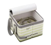 Folding Camping Bucket - 10L Leak-Proof Caught Fish Container with Handle | Folding Water Bucket with Lid for Camping Beach Gardening Garden BBQ Fishing Picnic