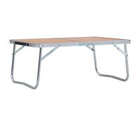 Portable Folding Camping Table Picnic BBQ Outdoor Aluminium w Handle